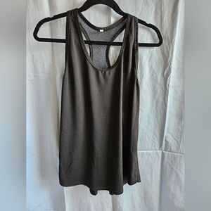 Ictive Mesh Racerback Tank in Black - Size L